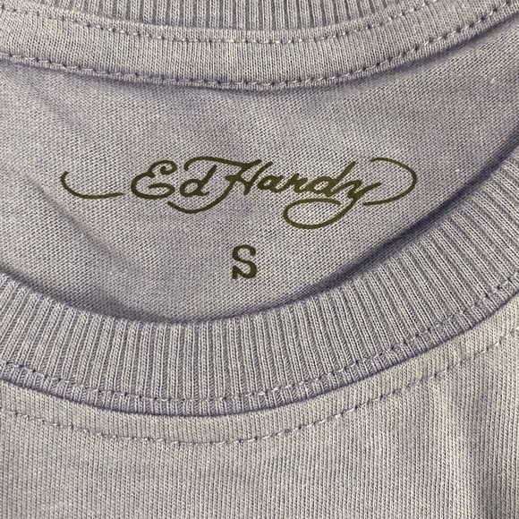 ❤️‍🔥🔥 ED HARDY “True to My love” tee size Small NWT - Picture 10 of 13